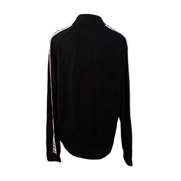 Guess Los Angeles Black Zip Track Jacket With Side Branding 1981 Logo Size L - Picture 4 of 6